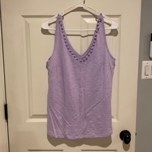Lilly Pulitzer double v tank top